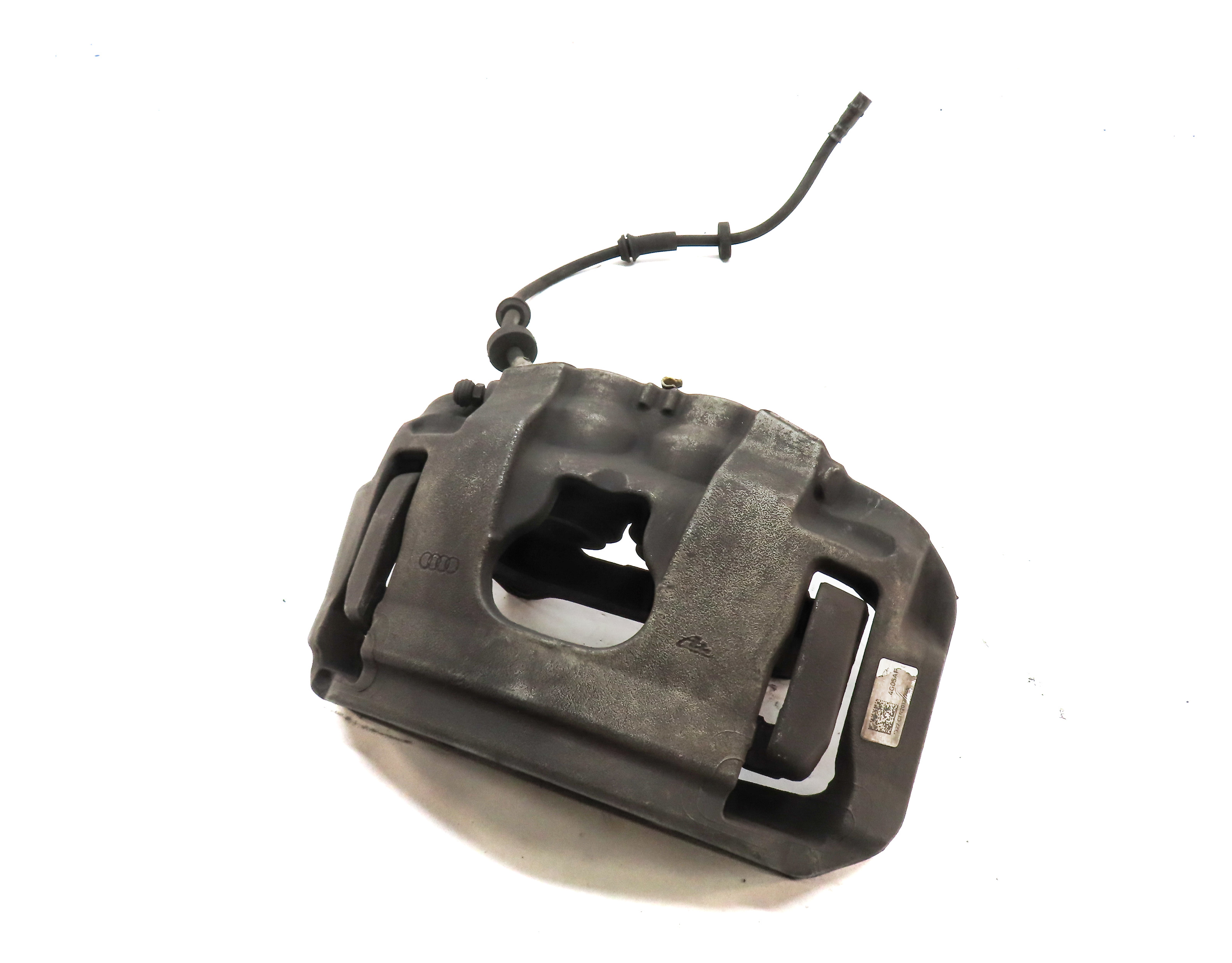 2012-2017 AUDI A7 (C7 4G8) LEFT FRONT DRIVER DISC BRAKE CALIPER (356x34mm) — exact item pictured